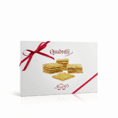 Quadrelli alle mandorle Scatola da 300Gr(18pz)
