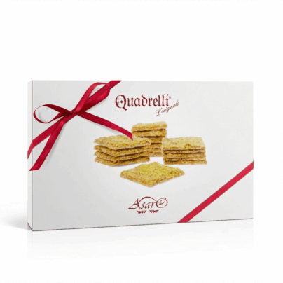 Quadrelli alle mandorle Scatola da 500Gr(27pz)