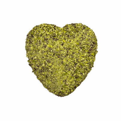 Cuore di Cioccolato Artigianale 500g con Pistacchio