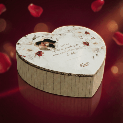 Scatola San Valentino Personalizzata con Foto